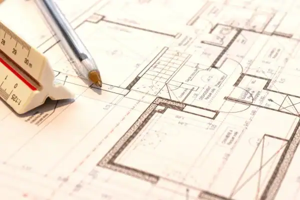 Image of architect Bishop\'s Cleeve drawings