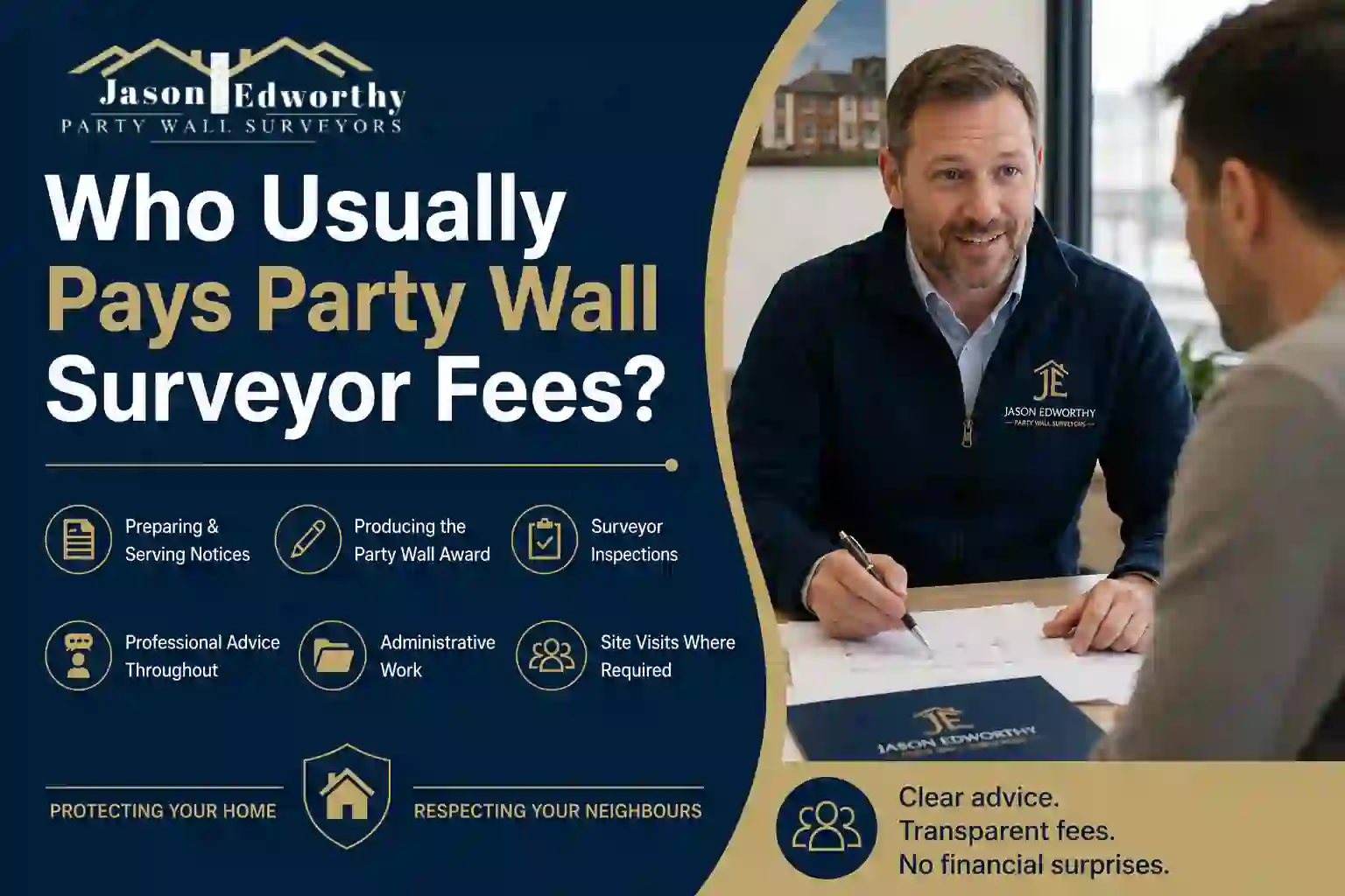 Who Usually Pays Party Wall Surveyor Fees Bishop\'s Cleeve?